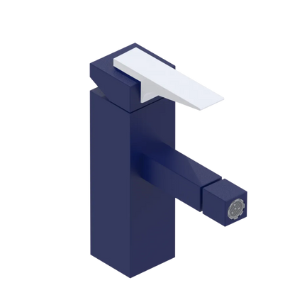 Rubinet Single Control Bidet Fitting (less drain) Midnight Blue