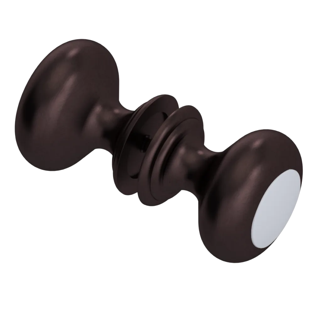Rubinet Shower Door Knob (set) Oil Rubbed Bronze