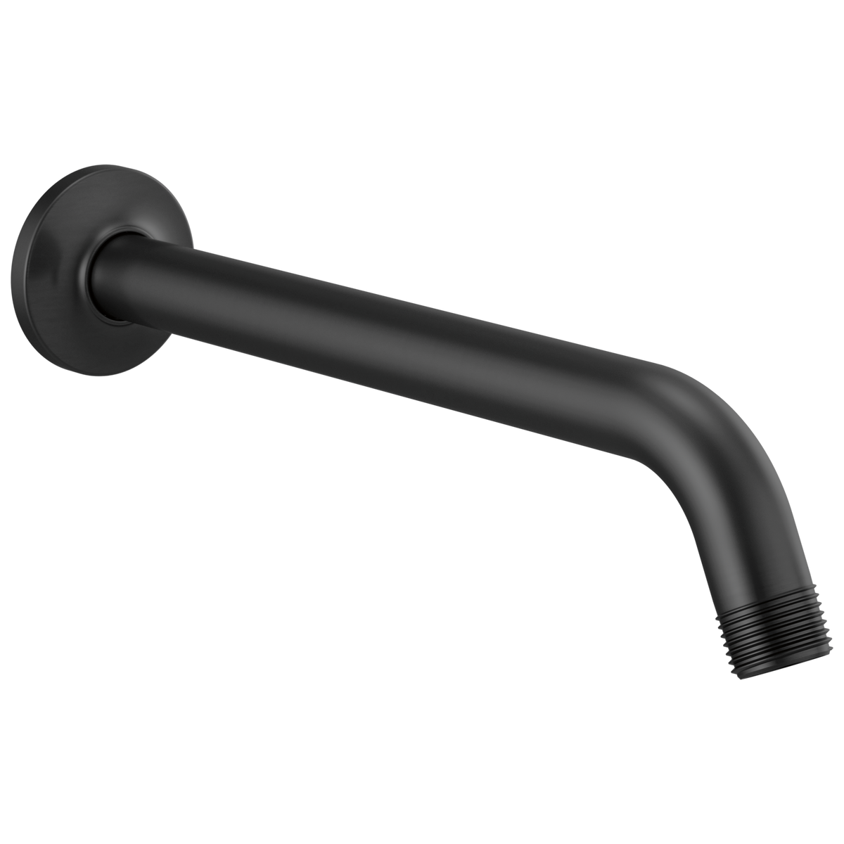 Kintsu 10” Shower Arm and Flange - Matte Black