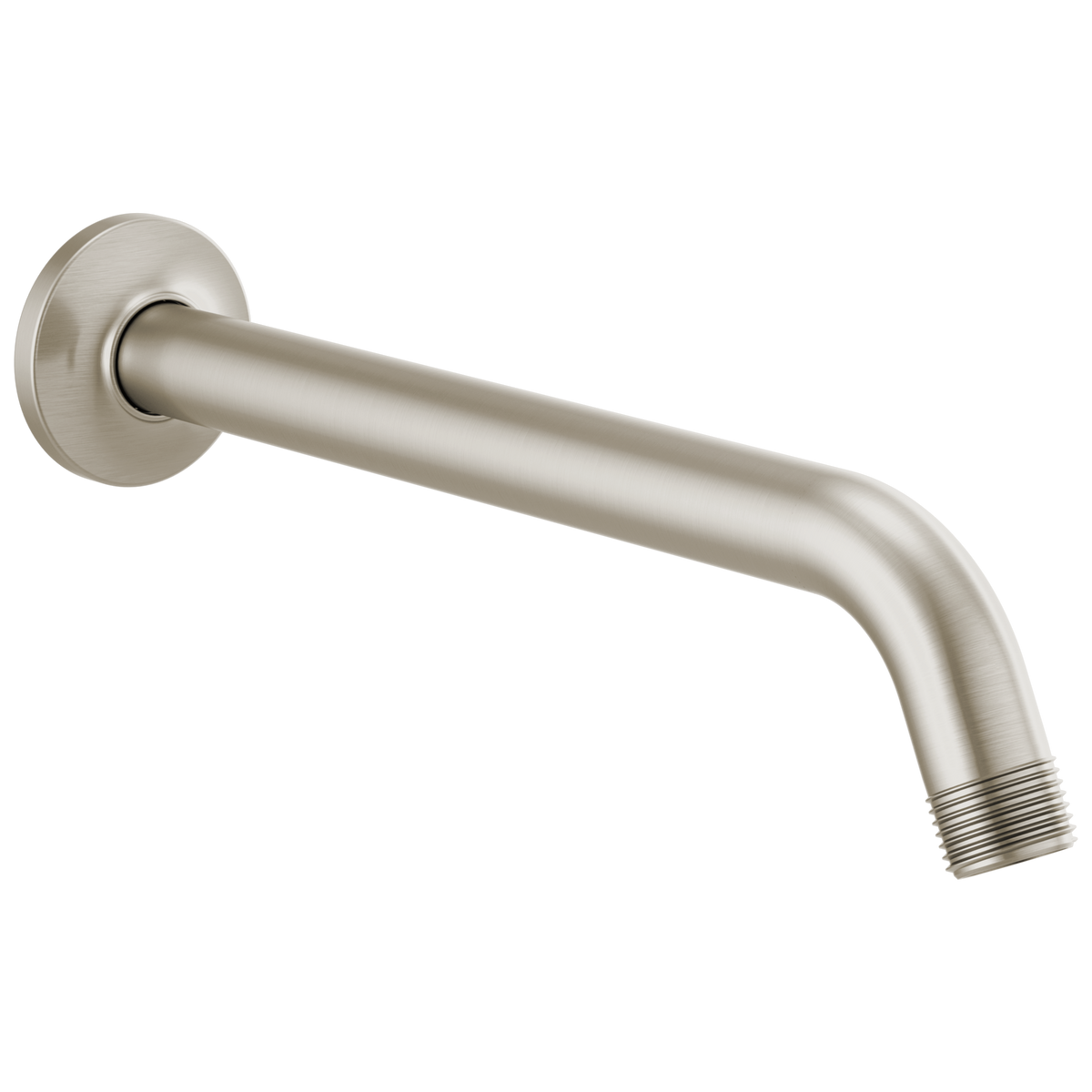 Kintsu 10” Shower Arm and Flange - Brilliance® Luxe Nickel®