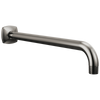 Allaria 13" Wall Mount Shower Arm and Flange - Brilliance® Black Onyx