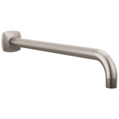 Allaria 13" Wall Mount Shower Arm and Flange - Brilliance® Luxe Nickel®