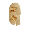 Baril Complete thermostatic pressure balanced shower valve with 2-way diverter