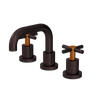Rubinet Widespread Lav. Set. (less drain) Oil Rubbed Bronze
