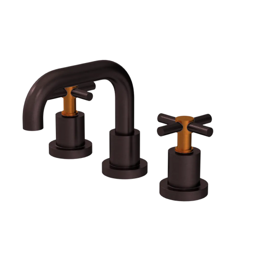 Rubinet Widespread Lav. Set. (less drain) Oil Rubbed Bronze