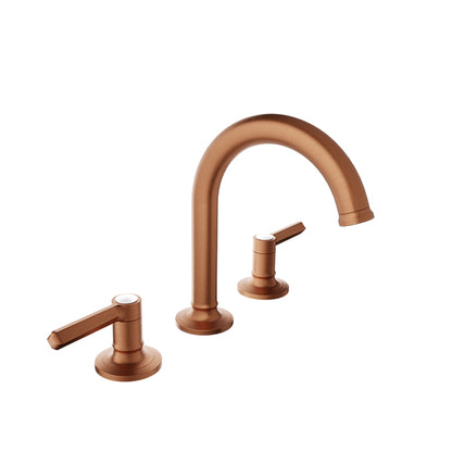 Baril 8" c/c lavatory faucet, drain included
