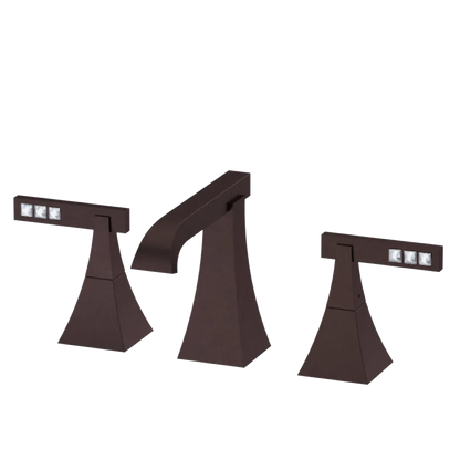 Rubinet Widespread Lav. Set. (less drain) Oil Rubbed Bronze