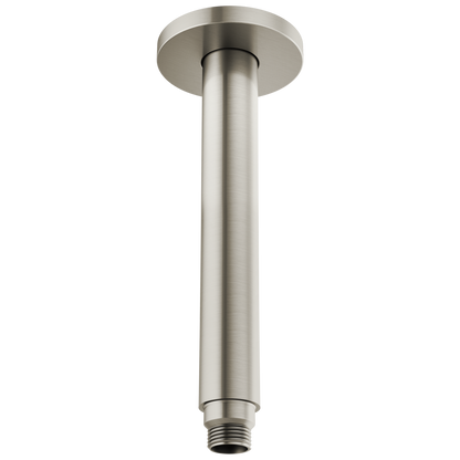Kintsu 10" Dual Waterway Ceiling Mount Shower Arm and Flange - Brilliance® Luxe Nickel®