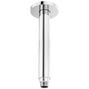 Kintsu 10" Dual Waterway Ceiling Mount Shower Arm and Flange - Polished Chrome