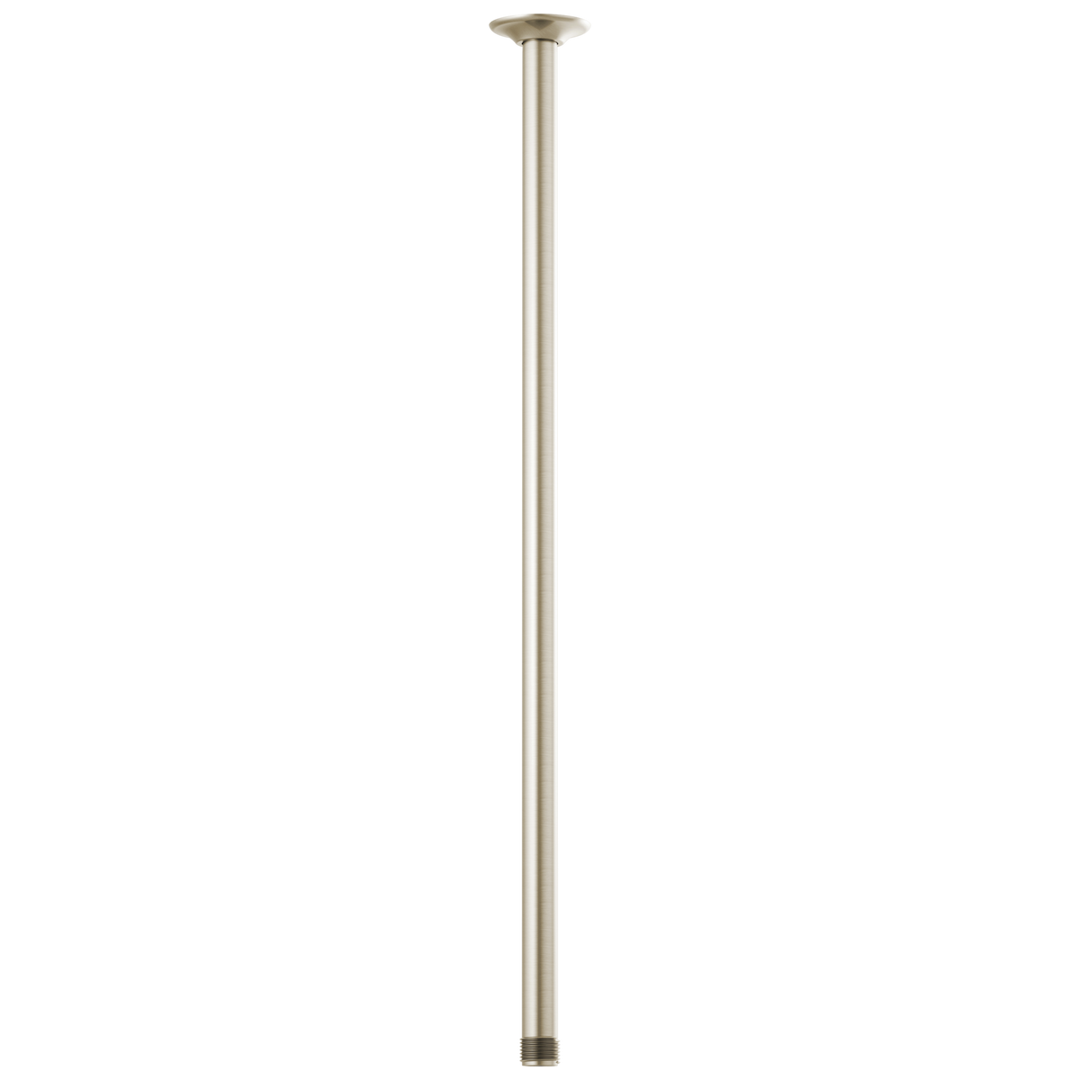 Essential Shower Series 24" Ceiling Mount Shower Arm And Round Flange - Brilliance® Brushed Nickel