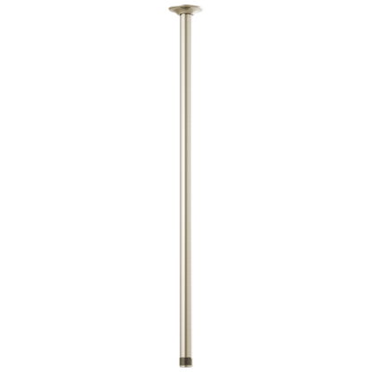 Essential Shower Series 24" Ceiling Mount Shower Arm And Round Flange - Brilliance® Brushed Nickel