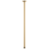 Essential Shower Series 24" Ceiling Mount Shower Arm And Round Flange - Brilliance® Luxe Gold®