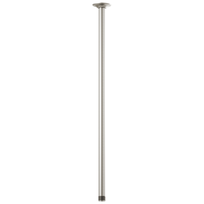 Essential Shower Series 24" Ceiling Mount Shower Arm And Round Flange - Brilliance® Luxe Nickel®
