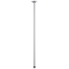 Essential Shower Series 24" Ceiling Mount Shower Arm And Round Flange - Polished Chrome