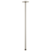 Essential Shower Series 24" Ceiling Mount Shower Arm And Square Flange - Brilliance® Luxe Nickel®