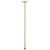 Essential Shower Series 24" Ceiling Mount Shower Arm And Square Flange - Brilliance® Polished Nickel