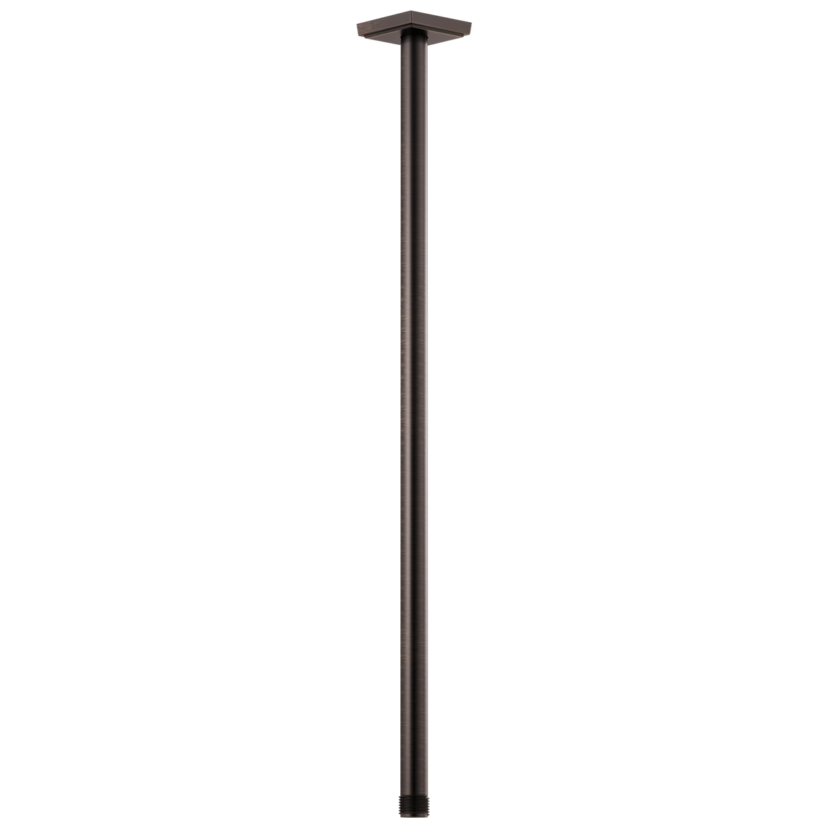 Essential Shower Series 24" Ceiling Mount Shower Arm And Square Flange - Venetian Bronze®