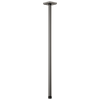 Essential Shower Series 24" Ceiling Mount Shower Arm And Square Flange - Brilliance® Luxe Steel®