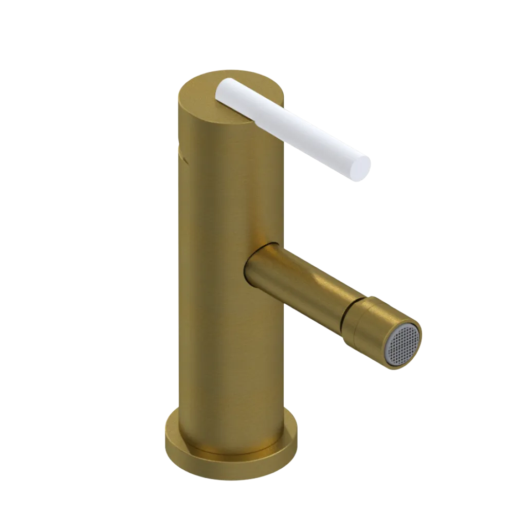 Rubinet Single Control Bidet Fitting (less drain) Antique Brass Matt