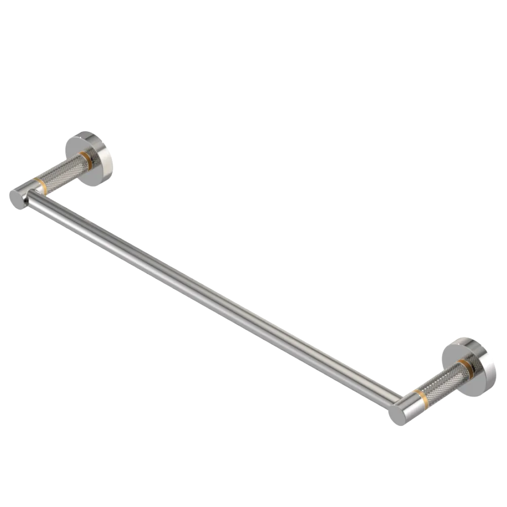 Rubinet Towel Bar 18" Polished Nickel