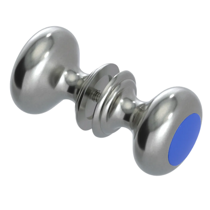 Rubinet Shower Door Knob (set) Satin Nickel
