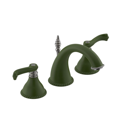 Rubinet Widespread Lav. Set. (less drain) Green Envy