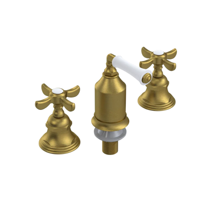 Rubinet Bidet Fitting with Spray, Diverter, and Vacum Breaker (Less Drain) Antique Brass Matt