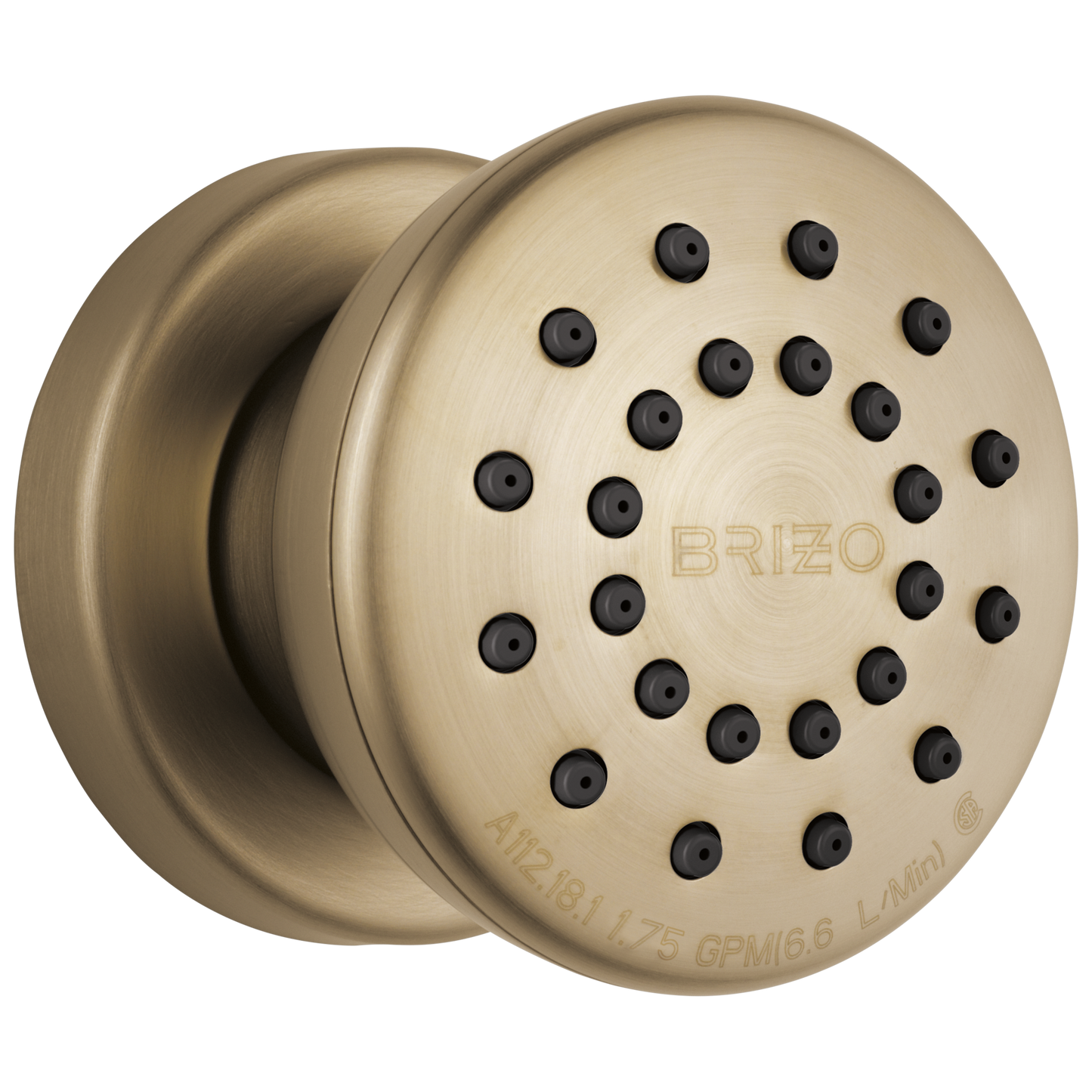 Essential Shower Series Touch-Clean Round Body Spray - Brilliance® Luxe Gold®