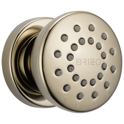 Essential Shower Series Touch-Clean Round Body Spray - Brilliance® Polished Nickel