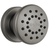 Essential Shower Series Touch-Clean Round Body Spray - Brilliance® Luxe Steel®