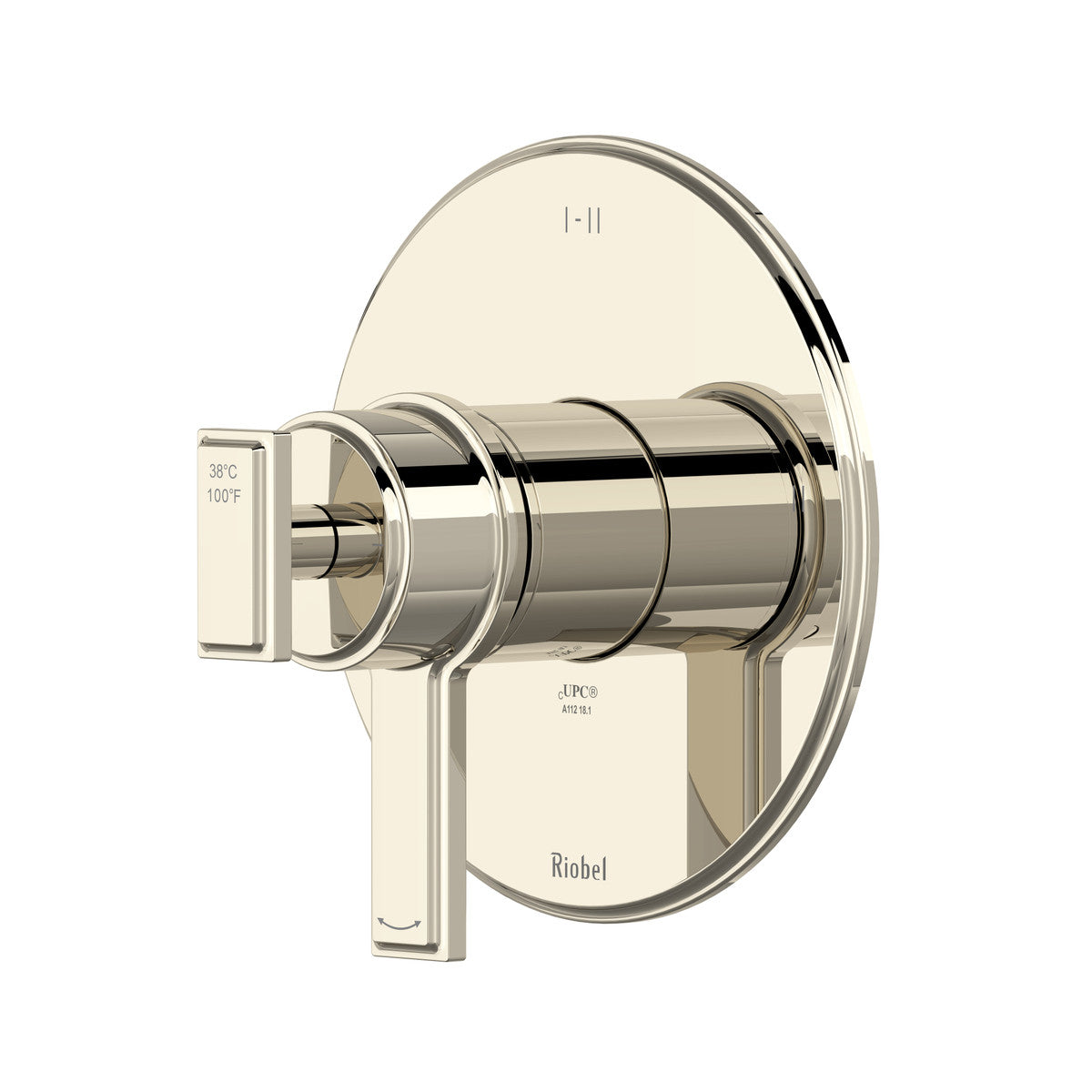 Riobel Manifesto™ 1/2" Therm & Pressure Balance Trim With 3 Functions