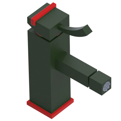 Rubinet Single Control Bidet Fitting (less drain) Green Envy