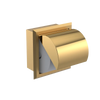 Rubinet RECESSED TOILET PAPER HOLDER Satin Gold
