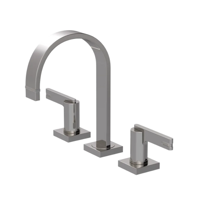 Rubinet Widespread Lav. Set. (less drain) Polished Nickel