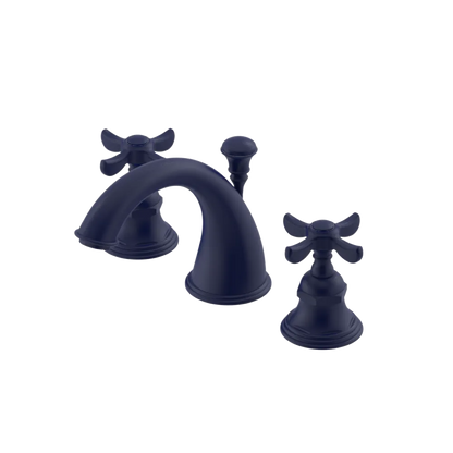 Rubinet Widespread Lav. Set. (less drain) Midnight Blue