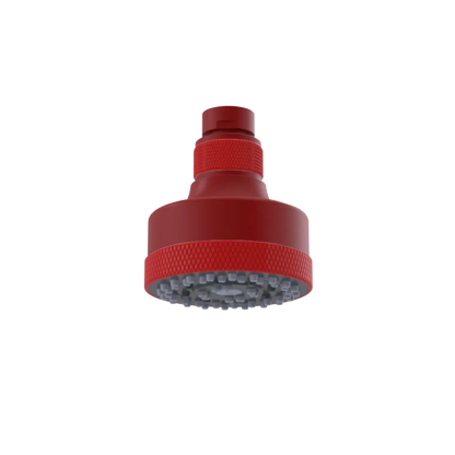 Rubinet 3 FUNCTION SHOWER HEAD Maroon