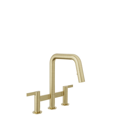 Baril Bridge kitchen faucet with 2-function pull-down spray
