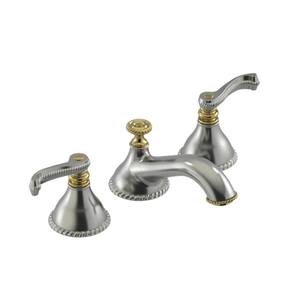 Rubinet Widespread Lav. Set. (less drain) Satin Nickel