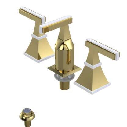 Rubinet Bidet Fitting with Spray, Diverter, and Vacum Breaker (Less Drain) Natural Brass