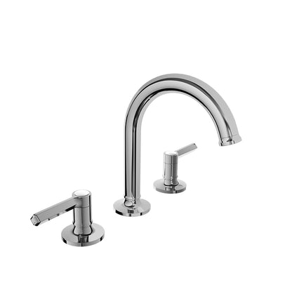Baril 8" c/c lavatory faucet, drain included