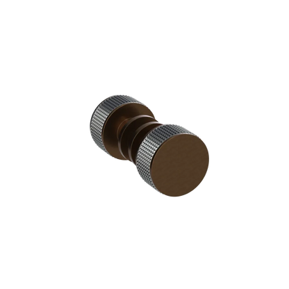 Rubinet Shower Door Knob (set) Tuscan Brass