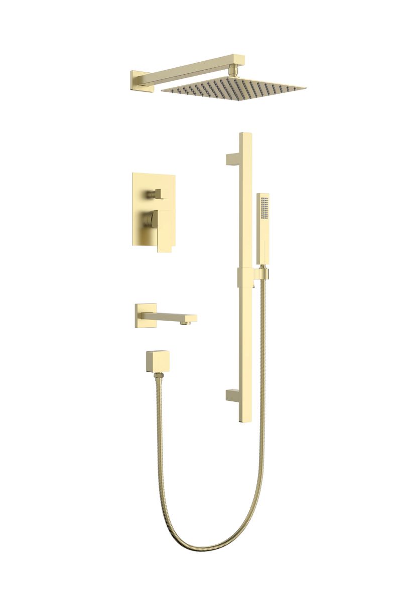 Aquaflo Kent 3-Way Pressure Balance Shower Set