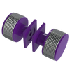 Rubinet Shower Door Knob (set) Purple Haze
