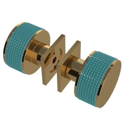 Rubinet Shower Door Knob (set) Gold