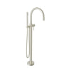 Baril Floor-mounted tub filler with hand shower