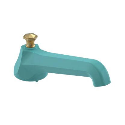 Rubinet Tub Filler Spout Deck Mount Aqua
