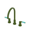 Rubinet Widespread Kitchen Set Green Envy