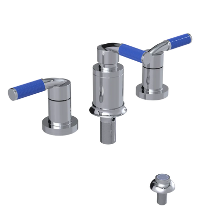 Rubinet Bidet Fitting with Spray, Diverter, and Vacum Breaker (Less Drain) Chrome