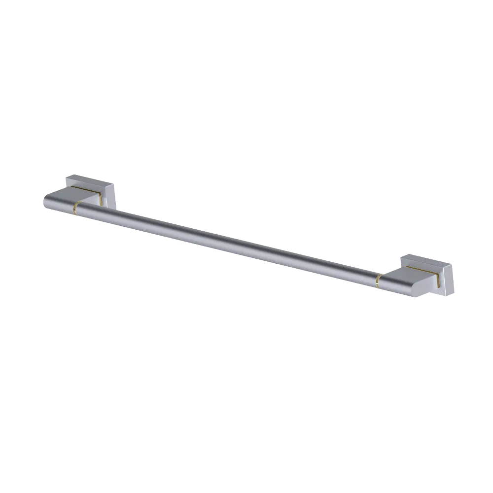 Rubinet Towel Bar 18" Satin Chrome