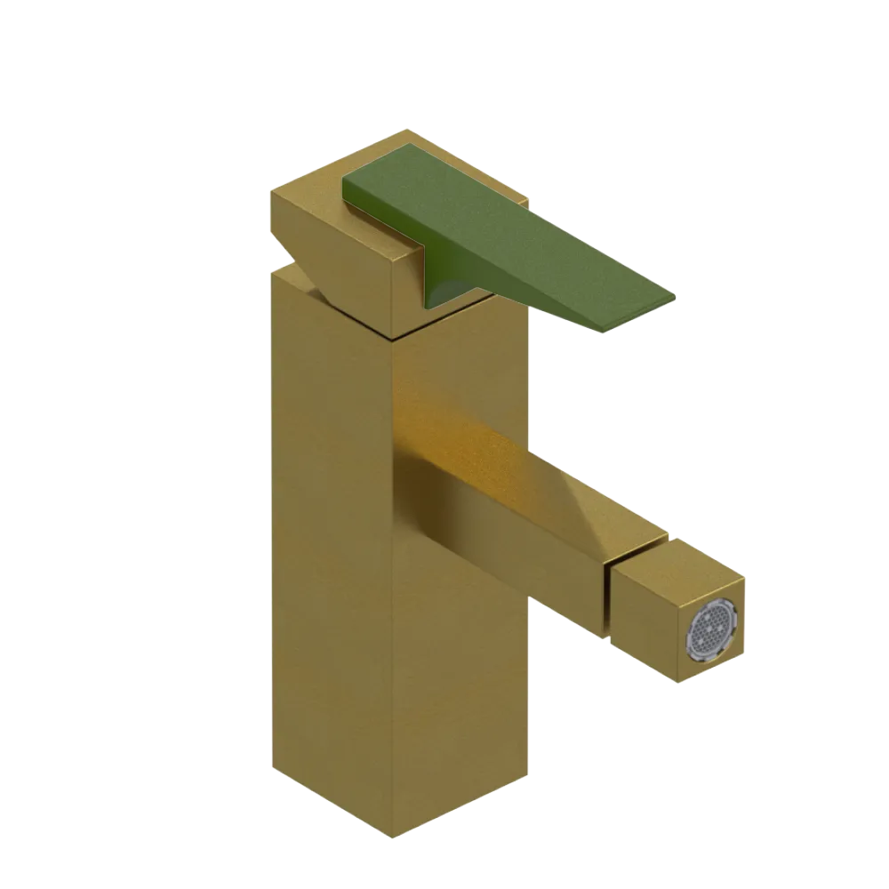 Rubinet Single Control Bidet Fitting (less drain) Antique Brass Matt